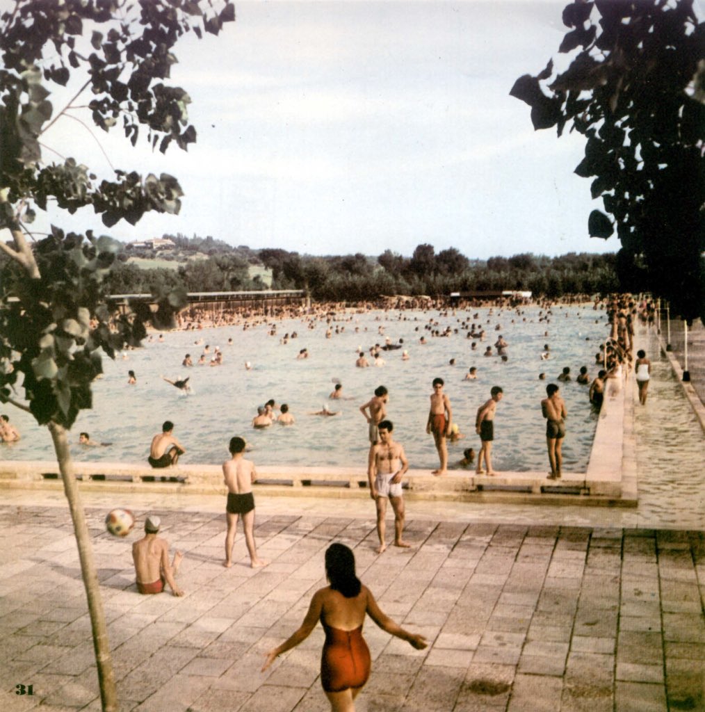 Hubo una España donde las piscinas públicas eran refugios de verano.

Familias enteras, niños aprendiendo a nadar y meriendas en el césped donde el único ruido eran risas y chapuzones.

Las fronteras abiertas han acabado con esa España.

🇪🇸 Y nosotros hemos venido a recuperarla.