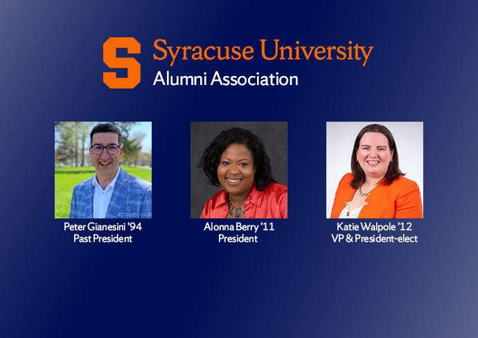 SUAlums's tweet image. Meet the new president of the Syracuse University Alumni Association. Alonna Berry &apos;11, a Delaware nonprofit leader, began her two-year term on July 1. 
cc.syr.edu/SUAABoard25-26