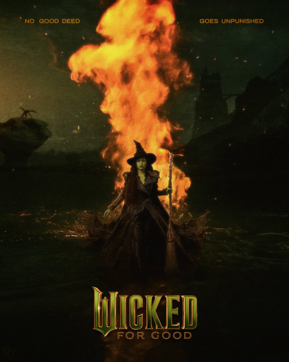 Grande Horror (@grande_horror) on Twitter photo No good deed goes unpunished. 🔥
#Wicked #WickedForGood No good deed goes unpunished. 🔥
#Wicked #WickedForGood