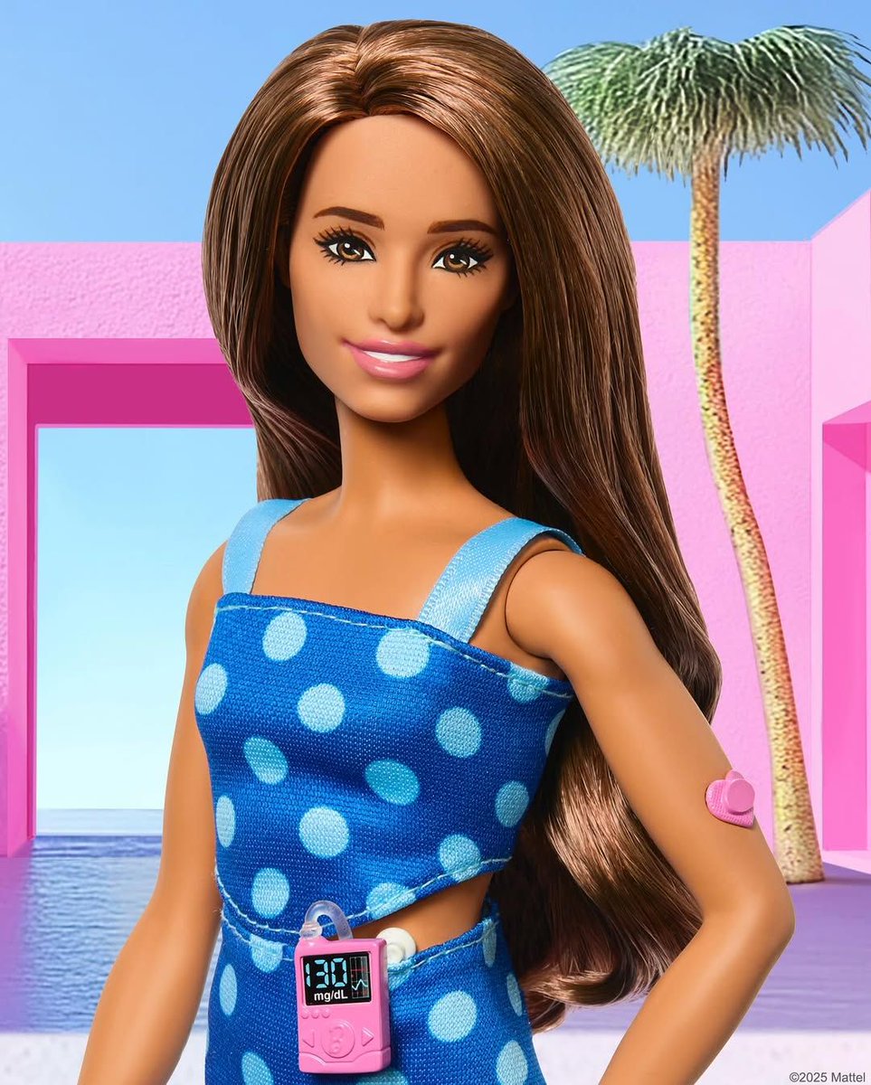 CUH_NHS's tweet image. Barbie now comes with a glucose monitor and insulin pump, and we think that’s brilliant!
Many of our patients live with type 1 diabetes and representation like this helps make it part of everyday life.
Well done @Mattel 👏
@CUH_Diabetes @CambsDiabetes