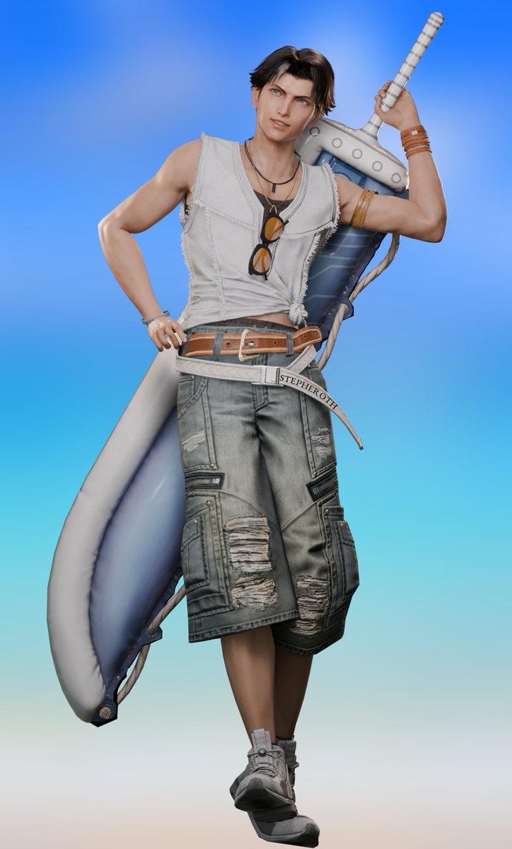 Resort Style Angeal
#FF7EC #Angeal