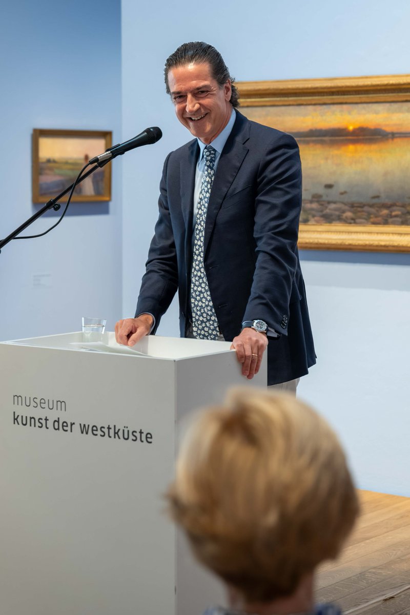 FinBotschaftDe's tweet image. Durch Kunst den Zauber der „weißen Nächte“ erleben – Die Ausstellung „Mittsommer! Stimmungslandschaften des Nordens 1880–1920“ ist im Alkersumer Museum Kunst der Westküste bis zum 11. Januar 2026 zu sehen. Unsere wärmste Empfehlung!✨🌅
#mkdw #fielmannstiftung
📷: Lukas Spörl