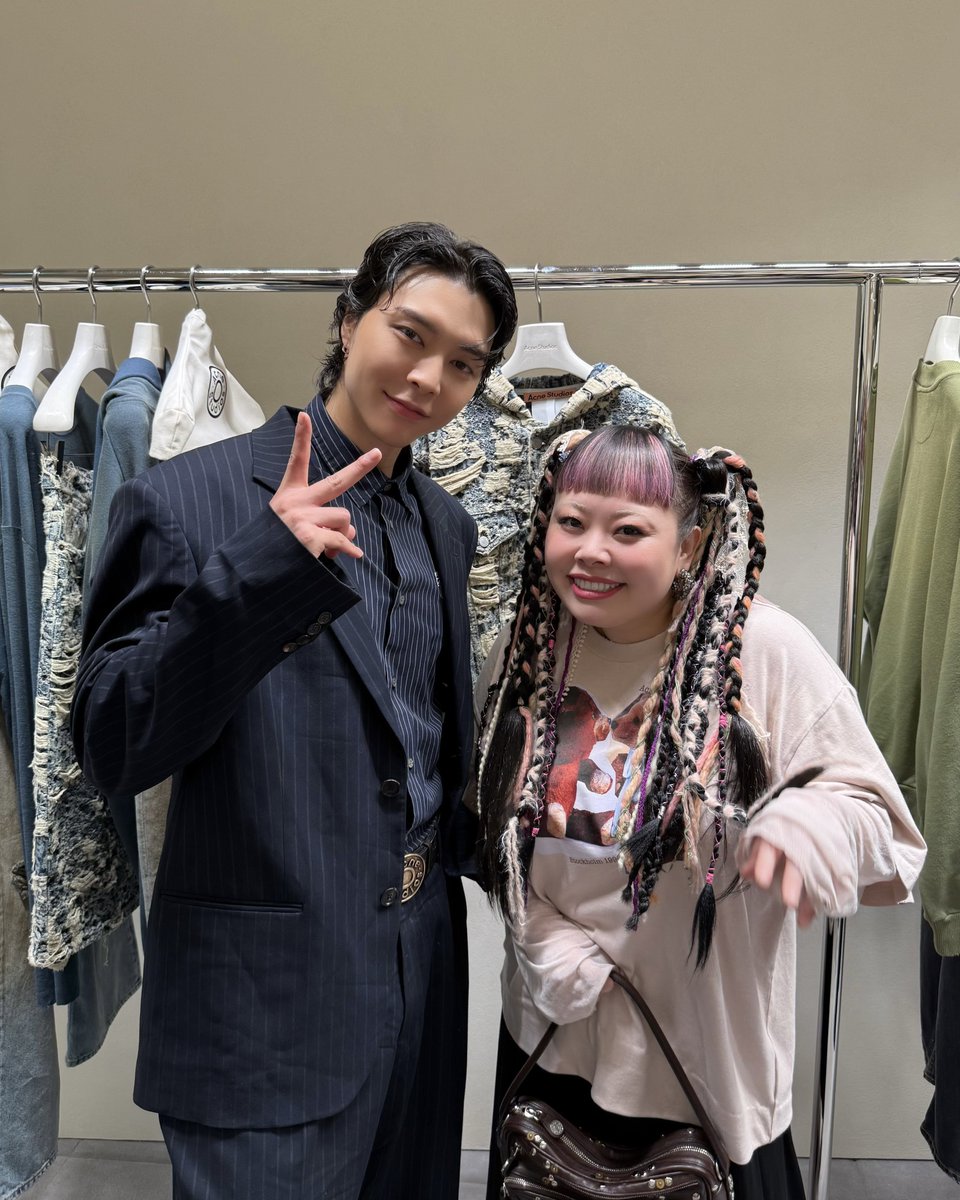 NCT (@nctsmtown) on Twitter photo #JOHNNY with #NAOMI
#AcnestudiosAoyama <a href="/acnestudios/">Acne Studios</a>
#JOHNNYxAcneStudios #AcneStudiosxJOHNNY
#NCT #NCT127 #JOHNNY with #NAOMI
#AcnestudiosAoyama <a href="/acnestudios/">Acne Studios</a>
#JOHNNYxAcneStudios #AcneStudiosxJOHNNY
#NCT #NCT127