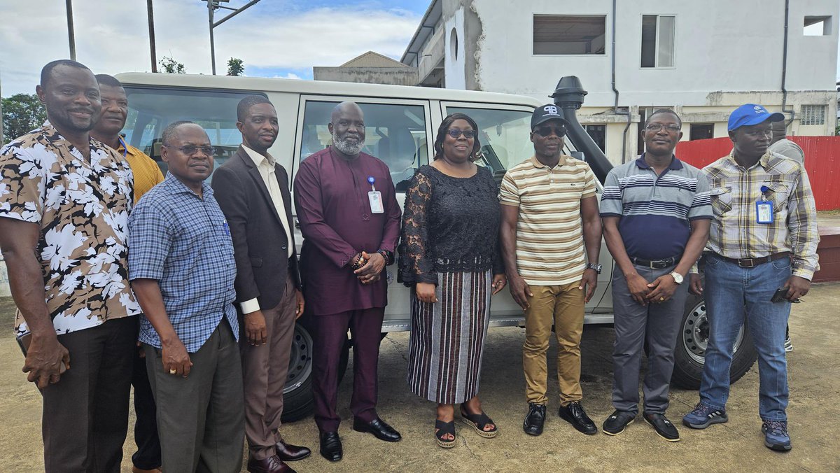 WHO Liberia (@wholiberia) on Twitter photo To strengthen Liberia’s fight against neglected tropical diseases, <a href="/WHOLiberia/">WHO Liberia</a>, in partnership with <a href="/effecthope/">Effect Hope</a> <a href="/Anesvad/">Fundación Anesvad</a> & <a href="/hoperisesintl/">Hope Rises International</a>, handed over to <a href="/moh_liberia/">Ministry of Health, Republic of Liberia</a> a vehicle to support outreach, monitoring & community engagement in hard-to-reach areas.
afro.who.int/countries/libe… To strengthen Liberia’s fight against neglected tropical diseases, <a href="/WHOLiberia/">WHO Liberia</a>, in partnership with <a href="/effecthope/">Effect Hope</a> <a href="/Anesvad/">Fundación Anesvad</a> & <a href="/hoperisesintl/">Hope Rises International</a>, handed over to <a href="/moh_liberia/">Ministry of Health, Republic of Liberia</a> a vehicle to support outreach, monitoring & community engagement in hard-to-reach areas.
afro.who.int/countries/libe…