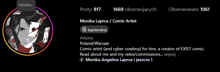 Friendly reminder, I'm much more active on bsky and ig