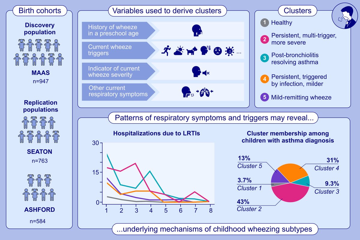Patterns of #Respiratory #Symptoms and #Asthma #Diagnosis in School-Age Children: Three Birth Cohorts. Open Access. interasma.org/2025/07/10/pat…