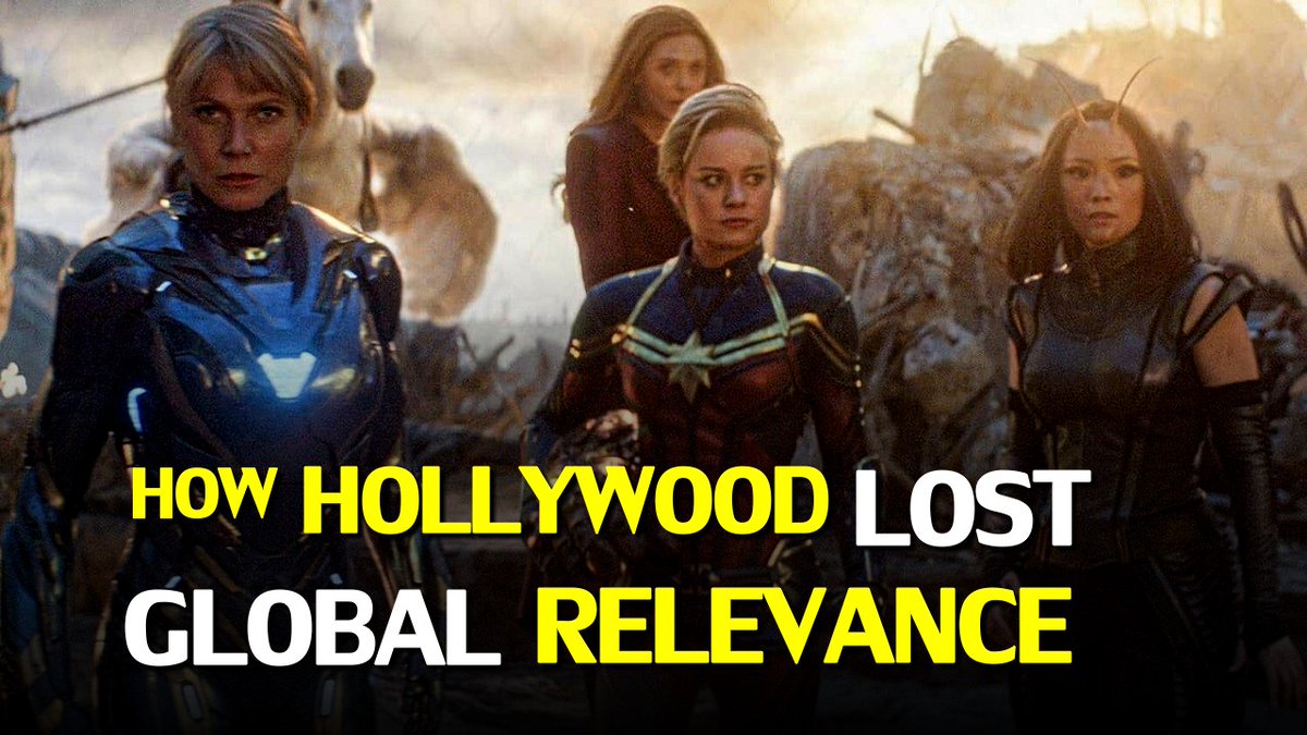 Midnights_Edge's tweet image. A new report claims Hollywood is losing influence over global popular culture, and in the process, America is losing soft power.

Let&apos;s see why that might be!
youtu.be/I1xLRyFkdr8