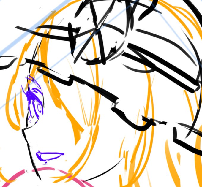 次の渋用、ラフまで。 