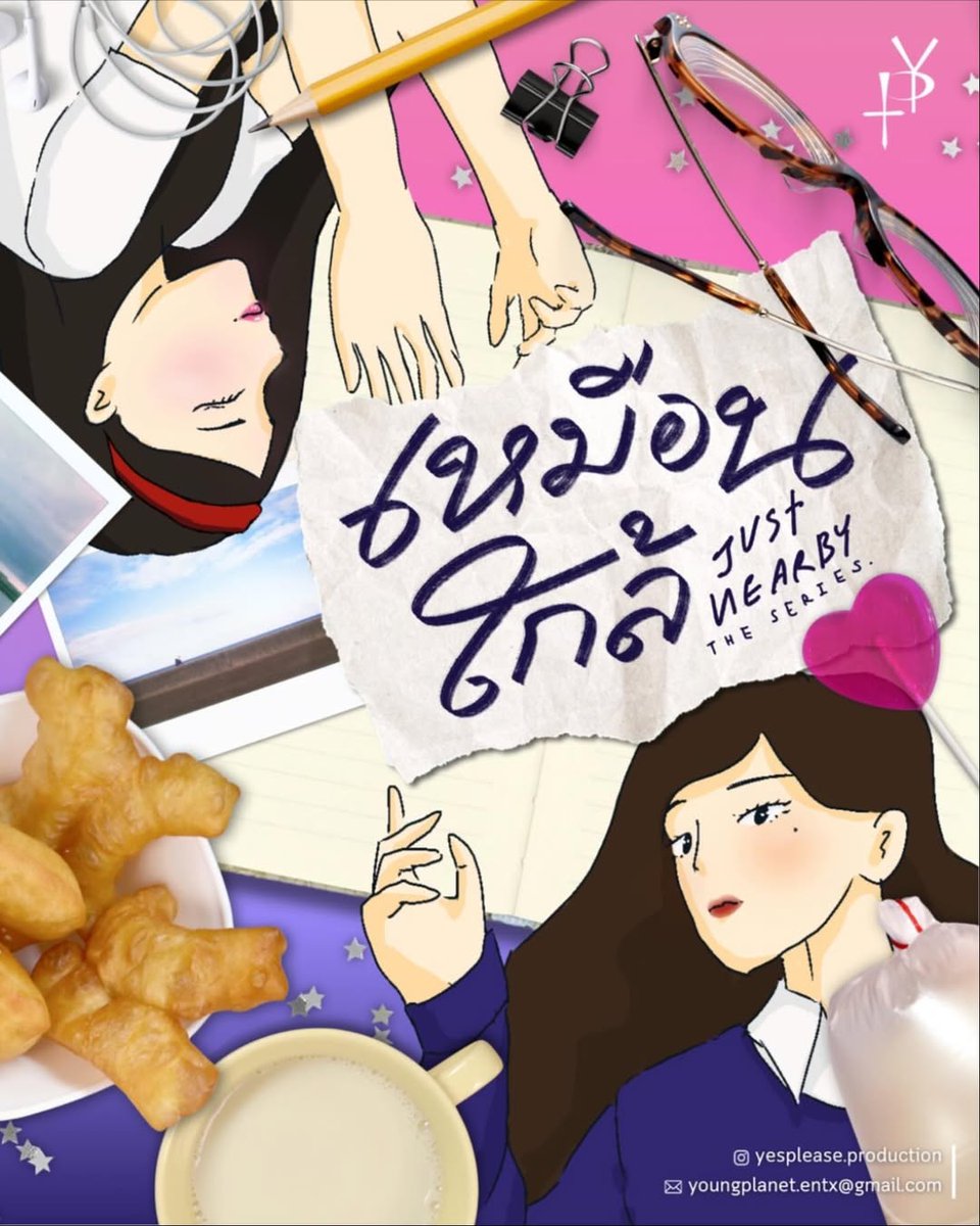 girlsloveinfo's tweet photo. New #GirlsLove series incoming! 💘

#JustNearbyTheSeries by Yes Please Production is now in production!

With two sapphic couples played by #MandyJenine  and #MineSarah , this school romance is one to watch. 🏫

Support it lots so we get even more GL stories like this! https://t.co/k3uplGQVtb