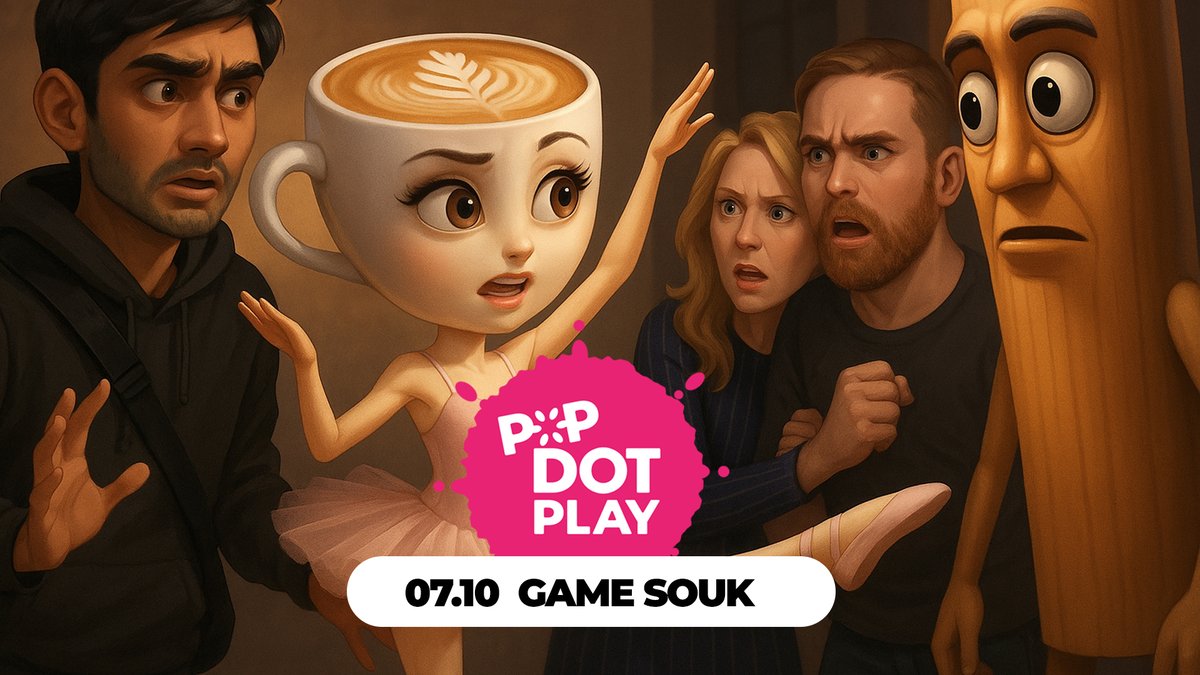 Come to the Game Souk at 9am ET in 30 mins - LIVE HERE ON X / No Link. <a href="/Signum_Eliza/">Eliza Jäppinen</a> will arrive as Ballerina Cappuccina of famed Italian Brainrot 👀☕️🤣<a href="/popdotplay/">Pop Dot Play</a>