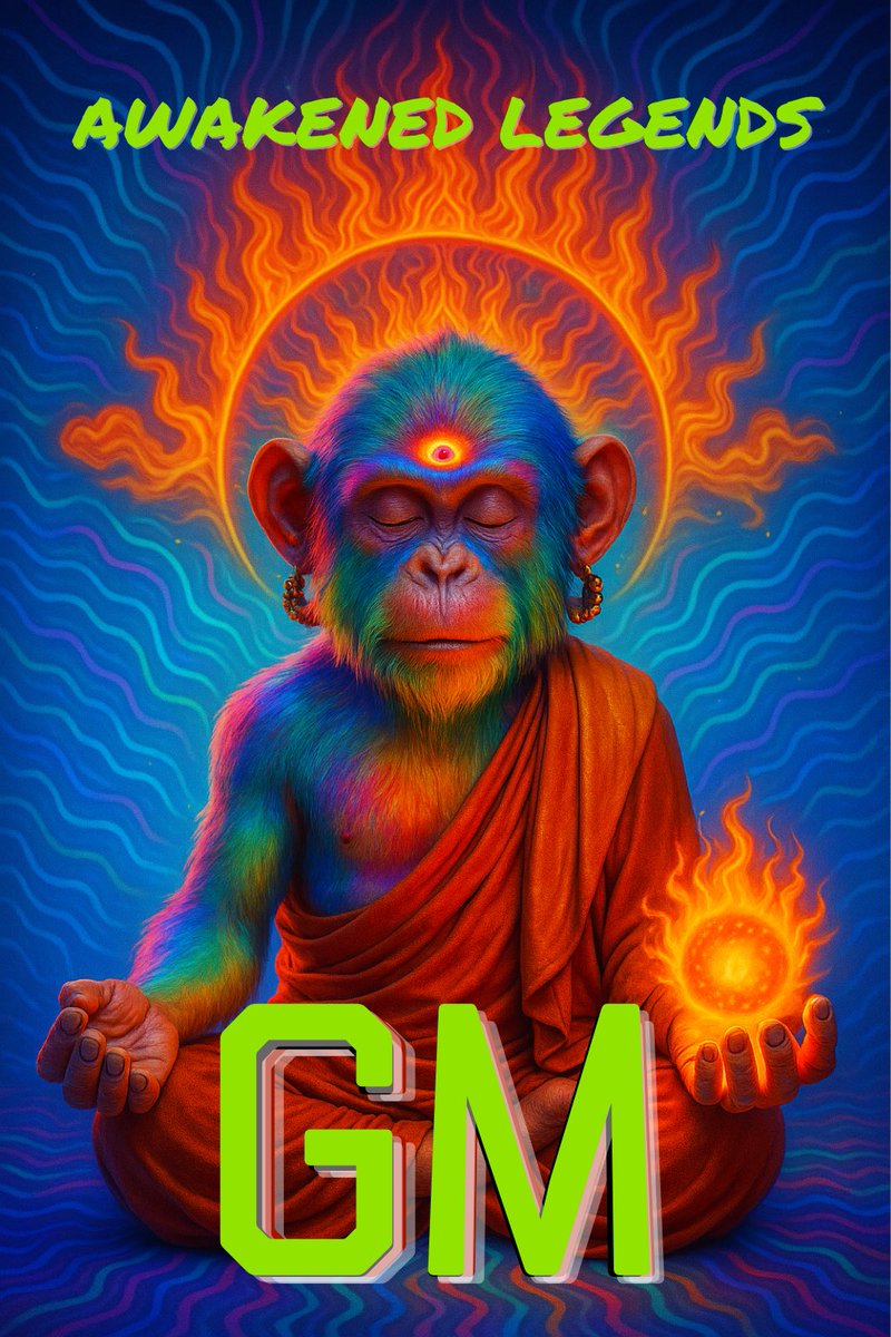 🌅 GRAND RISING, LEGENDS 🌟
The flame within you is eternal. Awaken your truth, wear your crown, walk your path.
Today is not just another day—
It’s a return.
#AwakenedLegends #GrandRising #RiseOfTheFlame #Awakening #spiritual #SacredReturn #NFT #144 #choosen