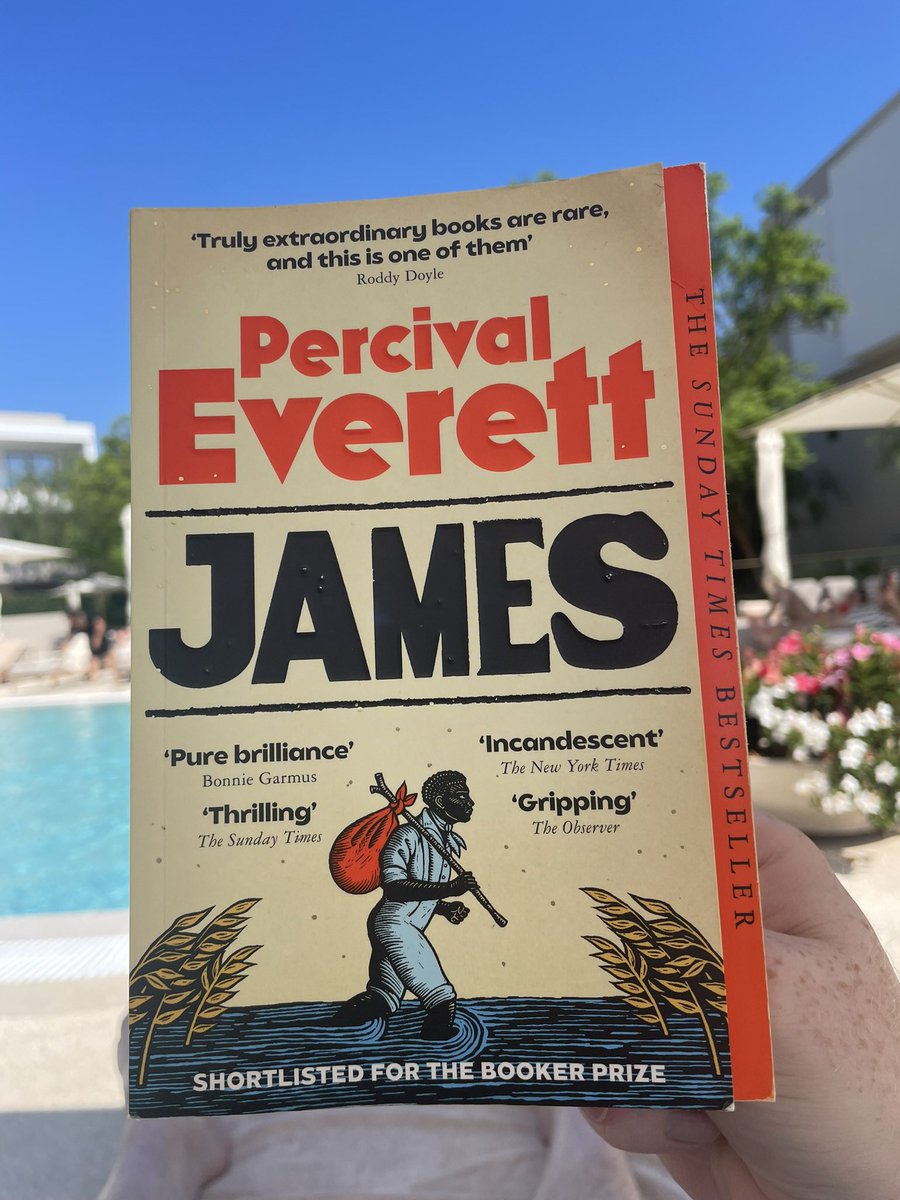 ThePaulFaulkner's tweet image. ‘James’ by Percival Everett is a fantastic read, especially for anyone who loves American literature.  

Clever, thought-provoking, challenging and a definite page turner…I loved this book. Would highly recommend 👍