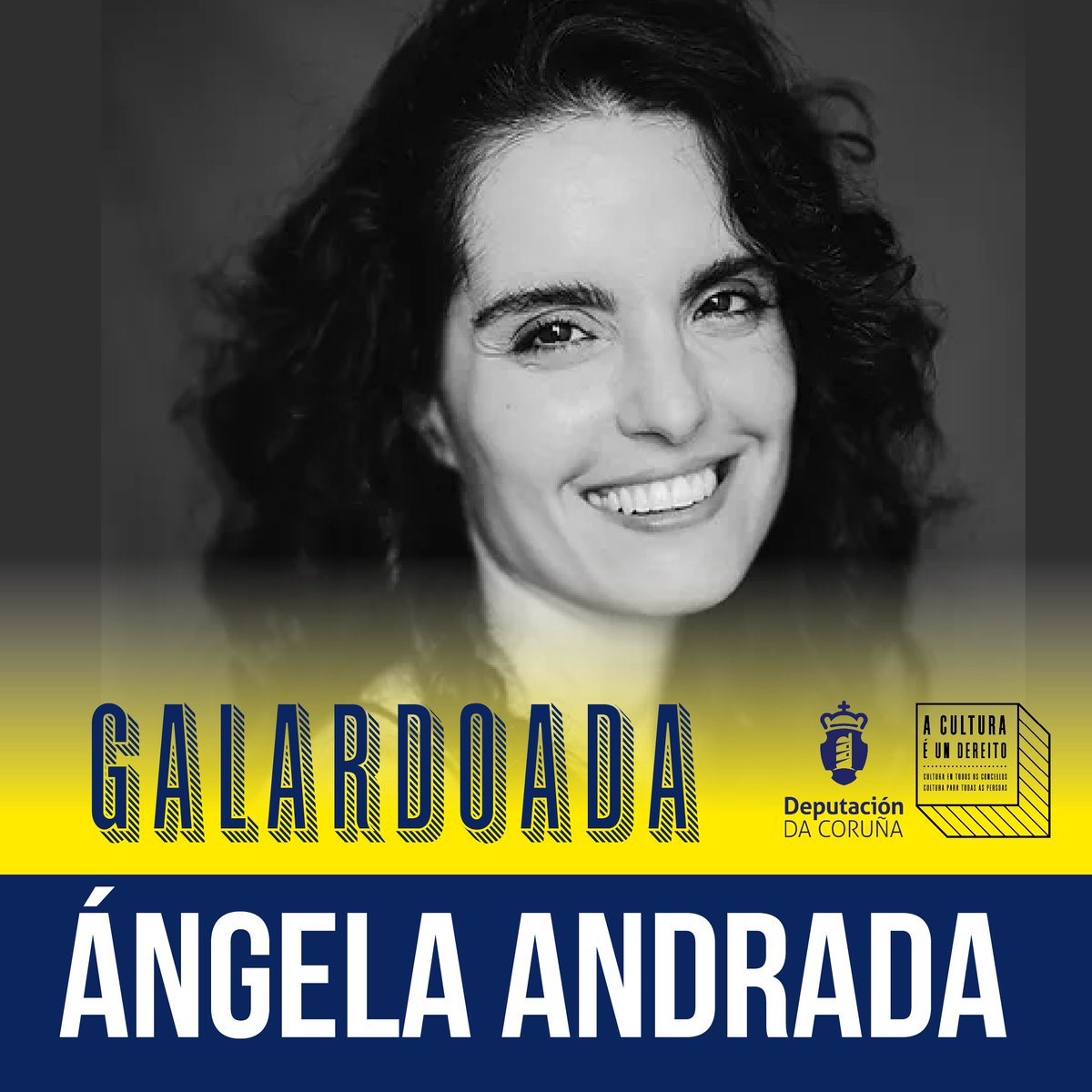 🎬Margarita Ledo, Ángela Andrada e Borja Casal, galardoados nos I Premios “José Gil” de audiovisual da Deputación

🎥 <a href="/MargaLedo/">Margarita Ledo Andión</a>: Premio á traxectoria por unha vida dedicada ao cinema en galego.
📝 Ángela Andrada: Premio a mellor guión de ficción por Mamá Benidorm.