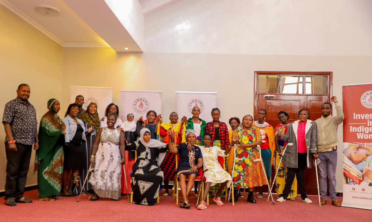SamburuWtrust's tweet image. In the spirit of Leave No One Behind, we held a valuable training with Indigenous PWDs yesterday! Join us for an upcoming meeting to further unite our voices as we celebrate the Indigenous Women Council's 10th anniversary!
#Indigenouspwds
#LeaveNoOneBehind