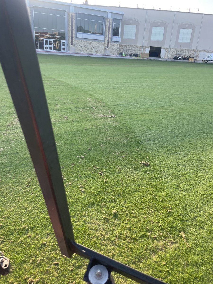 TCU Groundscrew (@tcufieldcrew) on Twitter photo Two weeks down so getting a verticut and more sand. Three weeks til <a href="/TCUFootball/">TCU Football</a> starts camp! Two weeks down so getting a verticut and more sand. Three weeks til <a href="/TCUFootball/">TCU Football</a> starts camp!