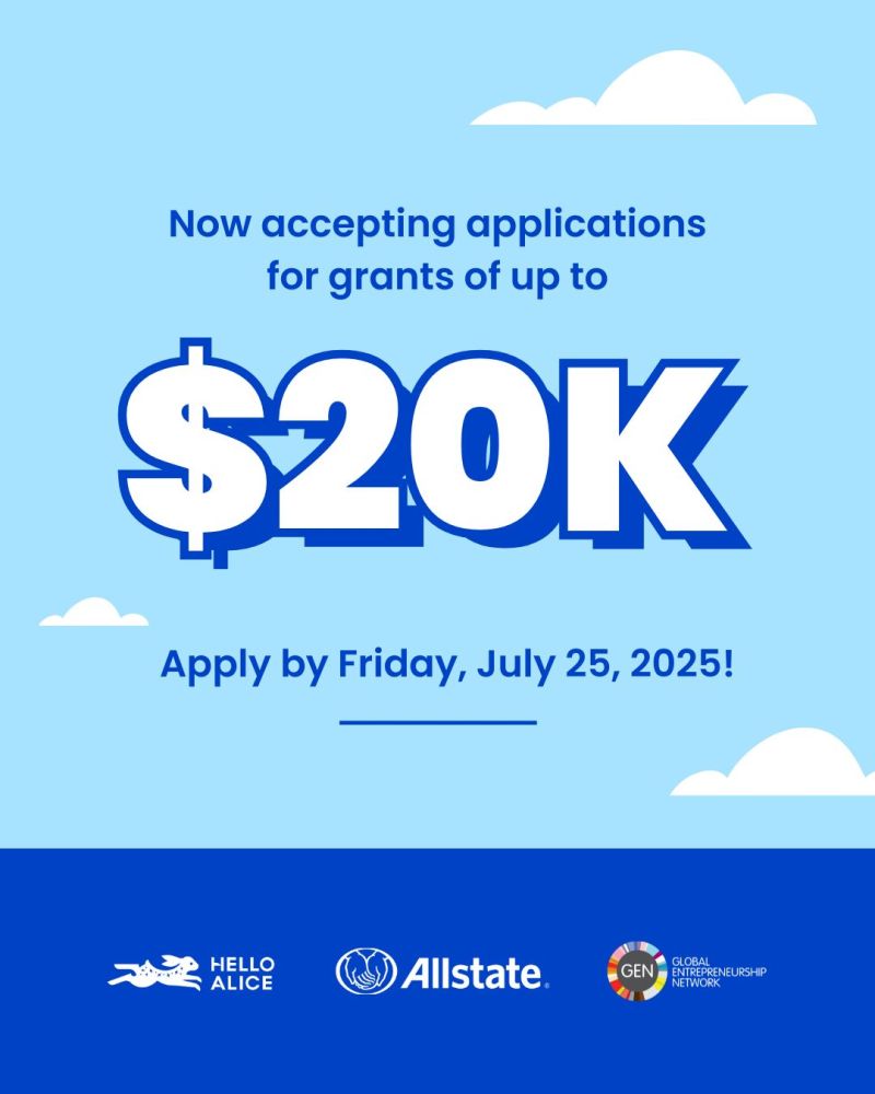 🚨 Big opportunity for small businesses!

The Allstate Main Street Grants Program is now accepting applications! 
In partnership with Hello Alice and GEN, this program is investing $1.26M into Main Street businesses across the U.S. 💼❤️

🔗 Learn More: cflbizlink.com/business-chall…