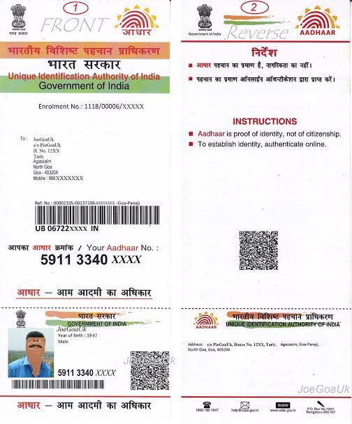 आधार कार्ड पर साफ़ साफ़ लिखा है कि ये सिर्फ़ पहचान का प्रमाण है, नागरिकता का नहीं और सुप्रीम कोर्ट पूछ रही है कि आधार कार्ड पर वोटर ID कार्ड क्यों नहीं बन सकता है

इसलिए नहीं बन सकता क्योंकि भारत के संविधान के अनुच्छेद 326 के तहत वोट डालने के अधिकार सिर्फ़ नागरिकों को है और आधार