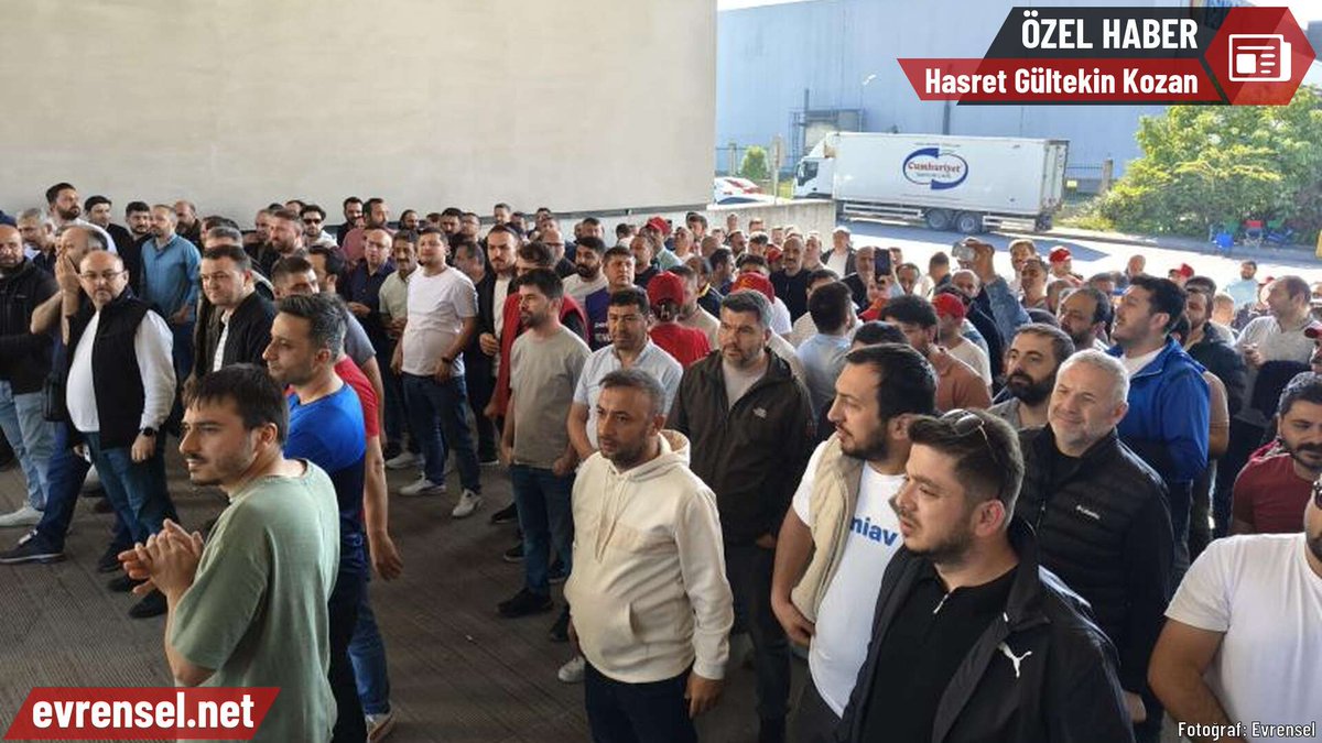 Evrensel Gazetesi (@evrenselgzt) on Twitter photo ‘Kazanımlarımızı kimse kendine mal edemez’
Pulver’de grevle kazanılan haklar bazı temsilciler tarafından kişisel çıkara dönüştürülmek istendi.
Hasret Gültekin Kozan'ın (<a href="/HsrtGltknKzn/">Hasret Gültekin Kozan</a>) haberi
evrensel.net/haber/560833/p… ‘Kazanımlarımızı kimse kendine mal edemez’
Pulver’de grevle kazanılan haklar bazı temsilciler tarafından kişisel çıkara dönüştürülmek istendi.
Hasret Gültekin Kozan'ın (<a href="/HsrtGltknKzn/">Hasret Gültekin Kozan</a>) haberi
evrensel.net/haber/560833/p…