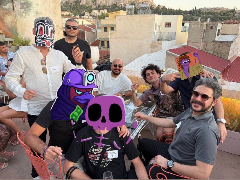it was a great event filled with drinks, laughs, talks 
<a href="/turknads/">Monad Türkiye</a> was in the Athens meetup