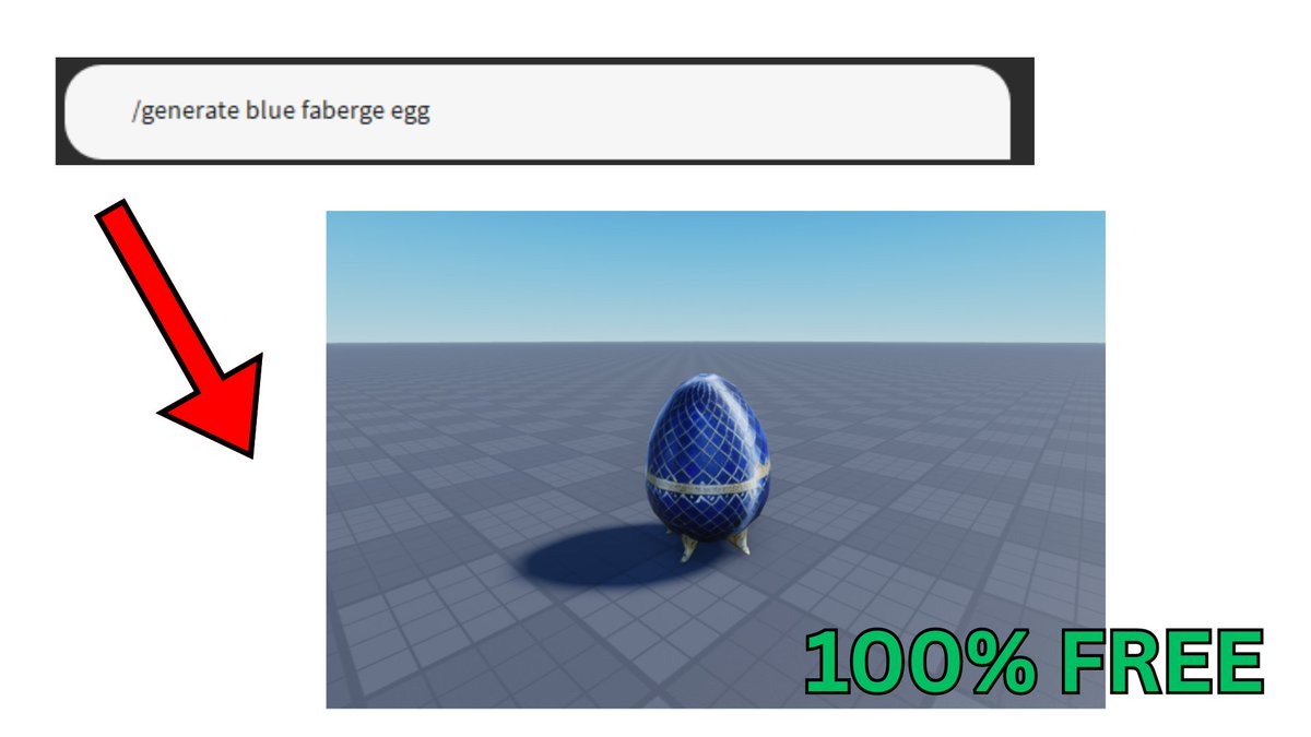 Bloxxiq's tweet image. 鈥硷笍3D modellers are done.
鉃★笍Roblox Studio's new model generator can now generate perfect and high quality models with a simple prompt!
馃ぉI personally will be using this instead of hiring 3D modellers.
