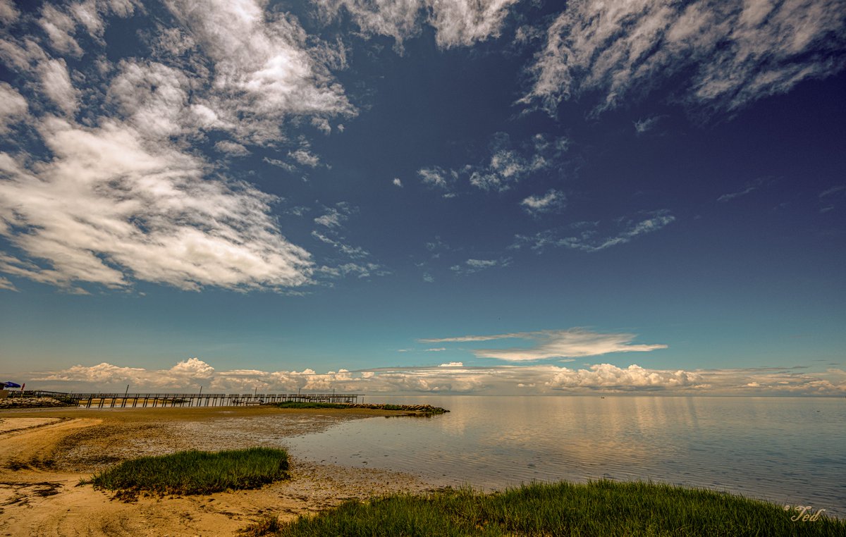 Sometimes beauty is on the horizon.