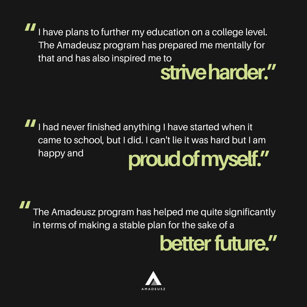 We’re incredibly grateful to the <a href="/TELUS/">TELUS</a> <a href="/FriendlyFuture/">TELUS Friendly Future Foundation</a> Foundation for their generous support of the Amadeusz education program. Their donation is helping us increase access and remove barriers to education for young people who are incarcerated across Ontario. #FriendlyFuture