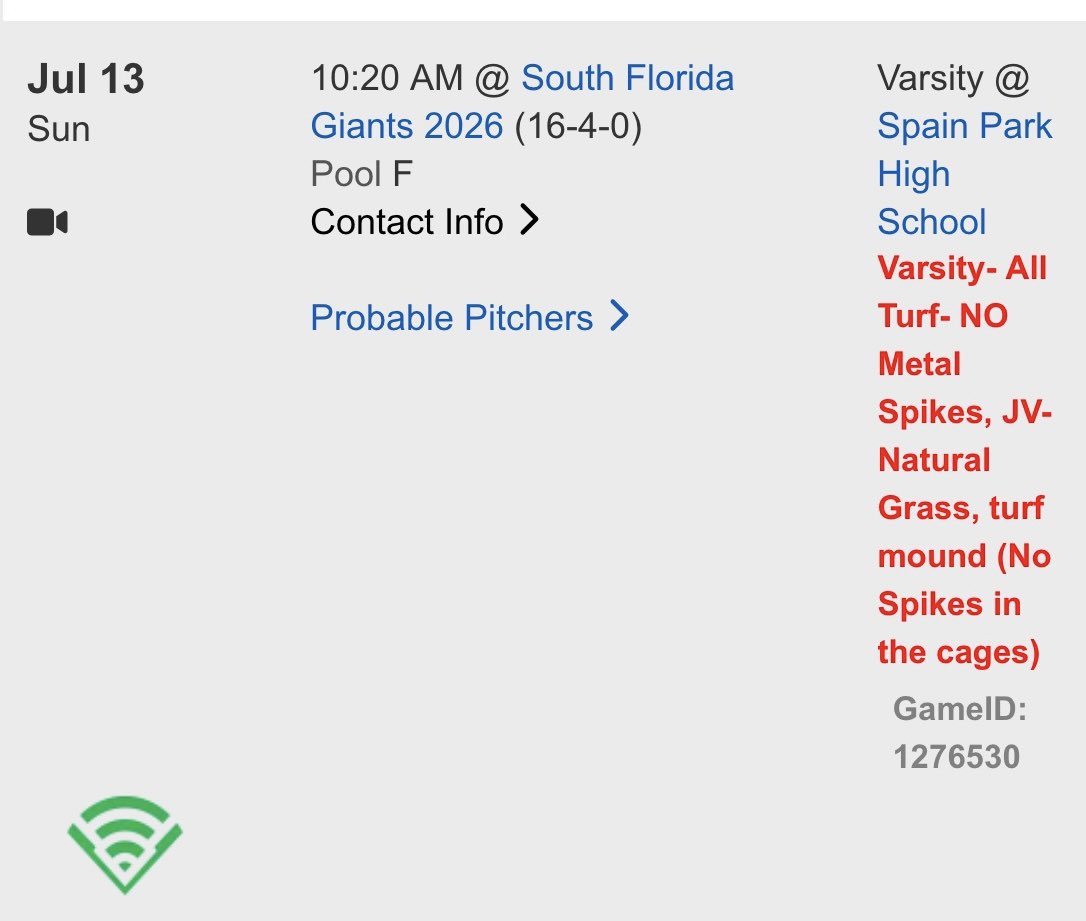Parks Rhyne (@parksrhyne17) on Twitter photo Can’t wait to play with 5 Star Mafia 17u Black this week in the National Elite Championship in Hoover! I will be in relief on Sunday, July 13th at Spain Park High school wearing number 17.
<a href="/X2_Baseball/">X2 B a s e b a l l</a> <a href="/Sean__Thomas22/">Sean Thomas</a> <a href="/BaseballProv/">Providence Baseball</a> <a href="/LukeHagerty/">L u k e H a g e r t y</a> <a href="/5star2026/">2026 5 Star National</a> Can’t wait to play with 5 Star Mafia 17u Black this week in the National Elite Championship in Hoover! I will be in relief on Sunday, July 13th at Spain Park High school wearing number 17.
<a href="/X2_Baseball/">X2 B a s e b a l l</a> <a href="/Sean__Thomas22/">Sean Thomas</a> <a href="/BaseballProv/">Providence Baseball</a> <a href="/LukeHagerty/">L u k e H a g e r t y</a> <a href="/5star2026/">2026 5 Star National</a>