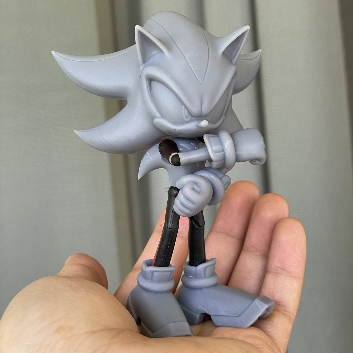 TitoTheOG's tweet image. THIS will be a date to DIE for 👀
Sonic Heroes Shadow custom figure! Ft @Matt_Crafts glorious model