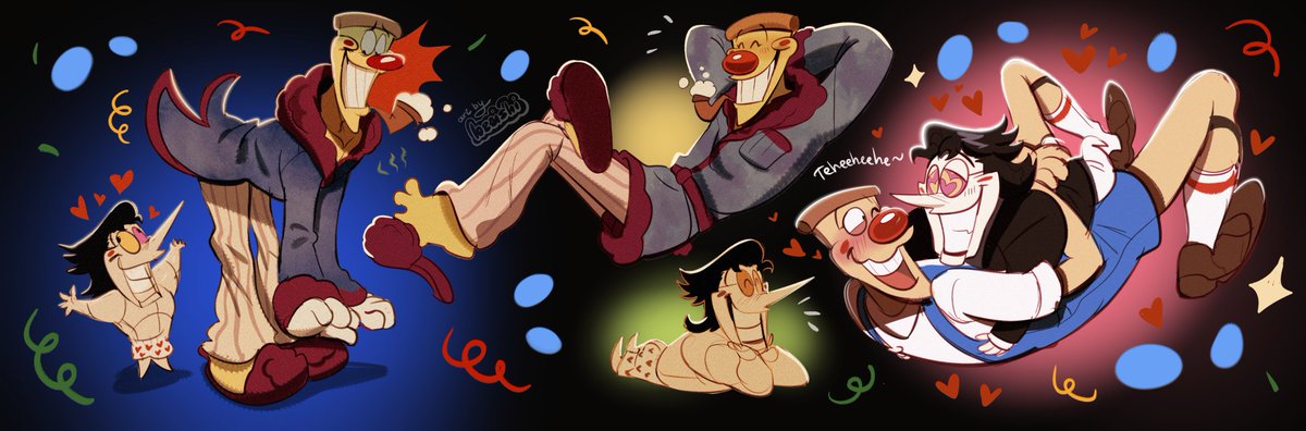 beashiboo's tweet image. art trade with @coke__enjoyer 😈