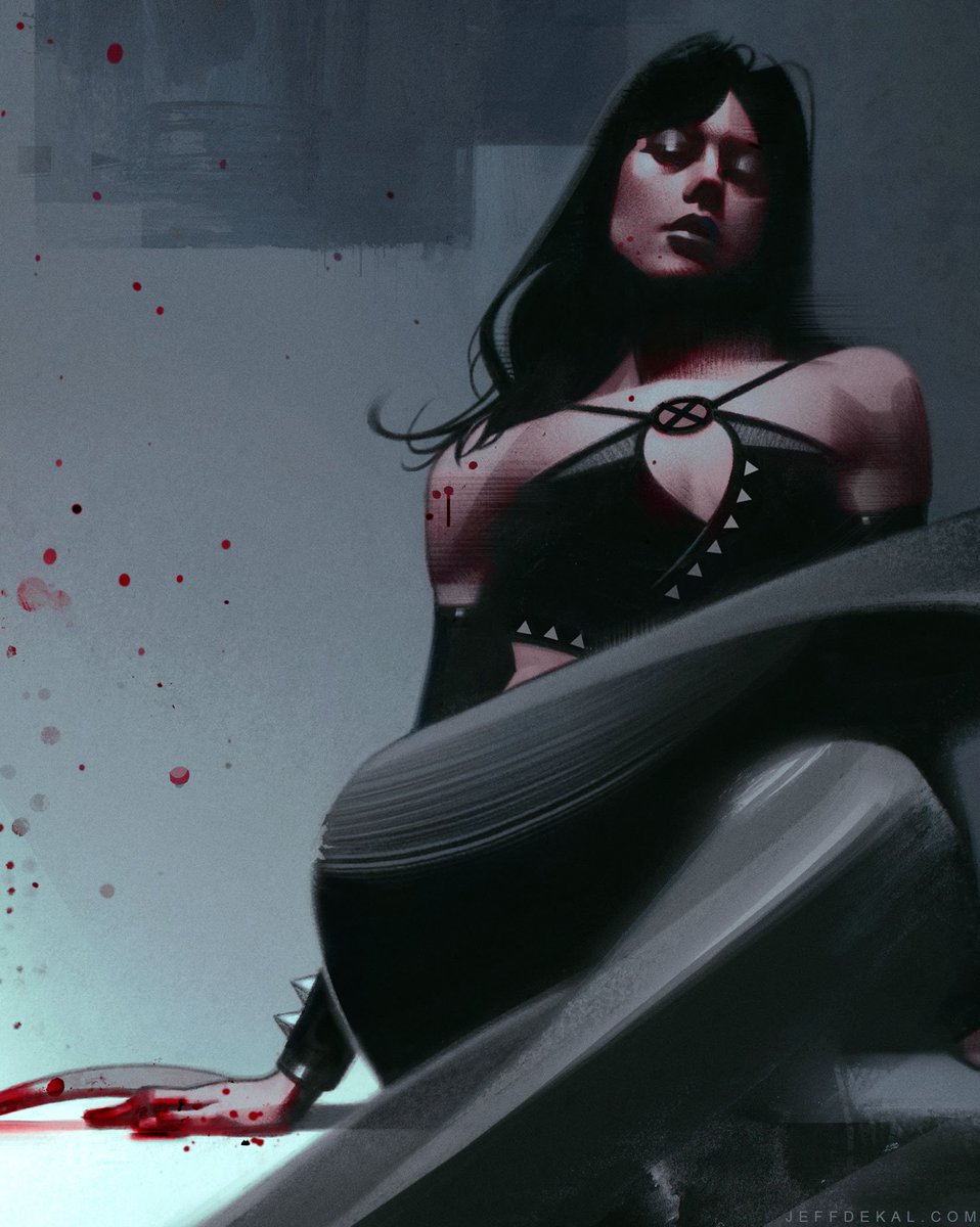JEFF DEKAL (@jeffdekal) on Twitter photo "When you believe a lie for too long, the truth doesn't set you free. It tears you apart."
.
The geat <a href="/gallerynucleus/">Gallery Nucleus</a> invited me to participate in their Marvel Signature Exhibition in LA. I painted X23 🩸 "When you believe a lie for too long, the truth doesn't set you free. It tears you apart."
.
The geat <a href="/gallerynucleus/">Gallery Nucleus</a> invited me to participate in their Marvel Signature Exhibition in LA. I painted X23 🩸