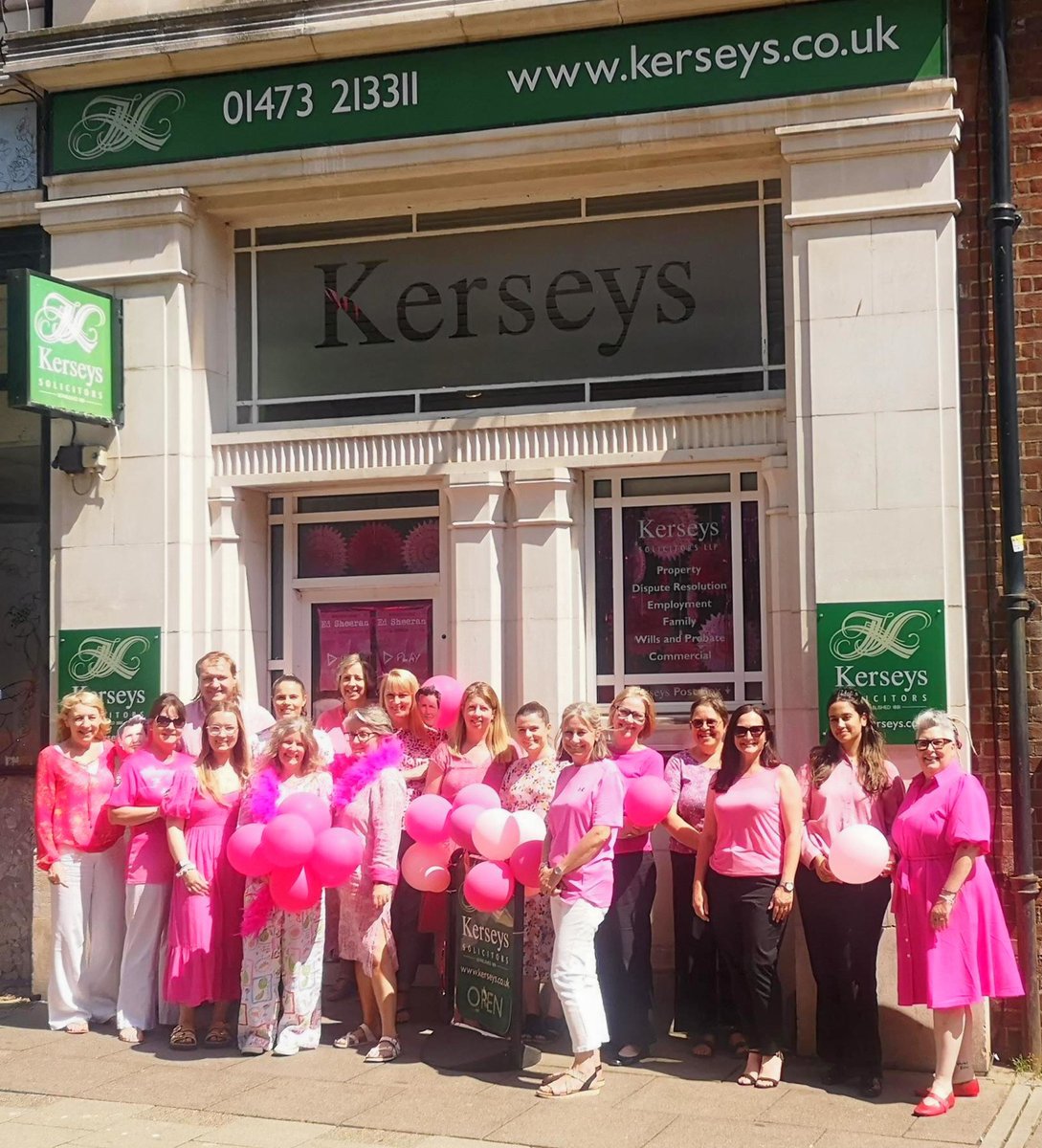 Time to play at Kerseys Solicitors.

A lot of love and support coming from our team today. And if you look closely, you may spot one of the support acts. They needed some love too!

#welcomehomeed