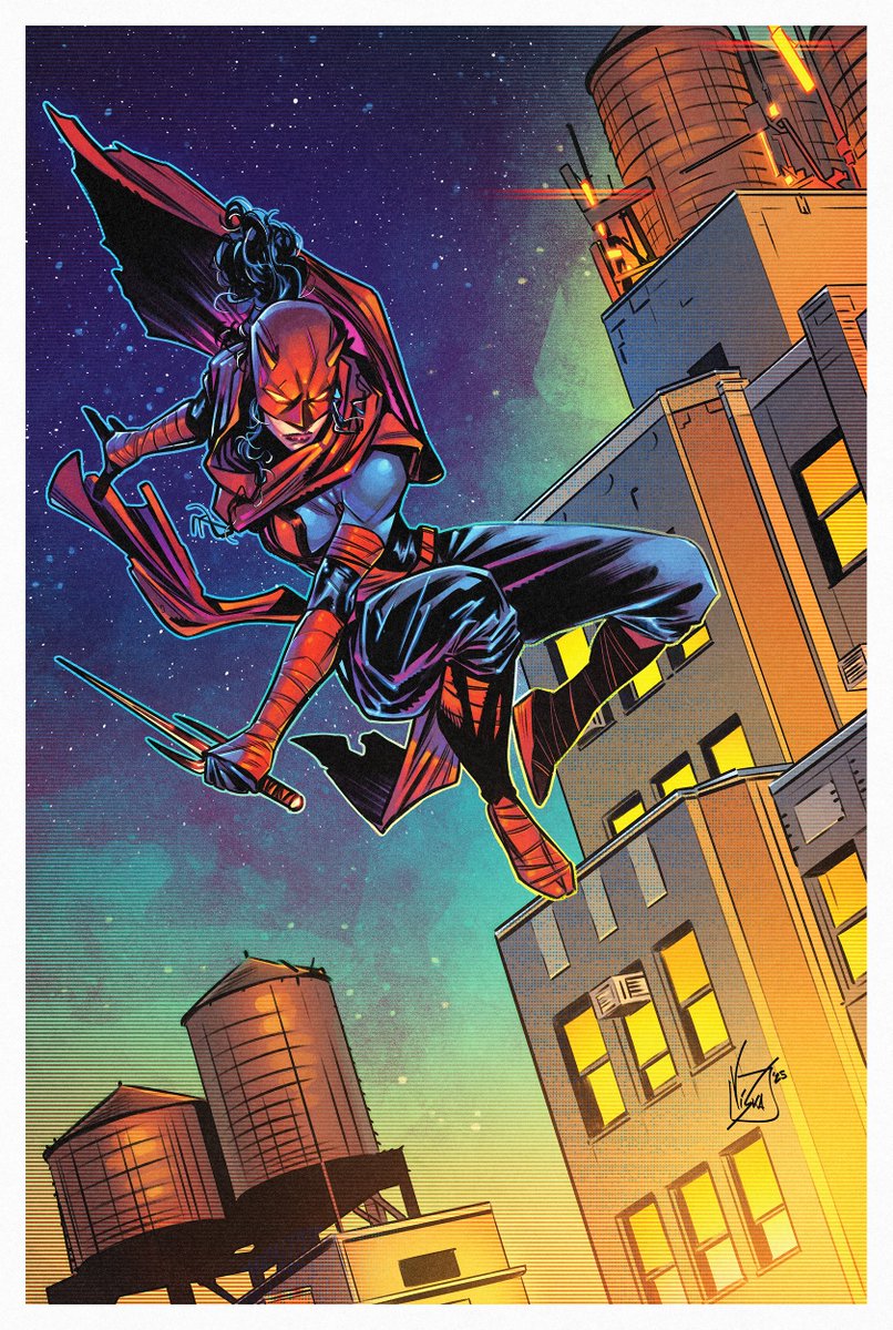 Hey everyone! New colors to share today - this time a fun Elektra/Daredevil piece! With original lines by Vincenzo Viska Federici. Thanks for checking this one out!
#Marvel #ComicColorist #Elektra #Daredevil