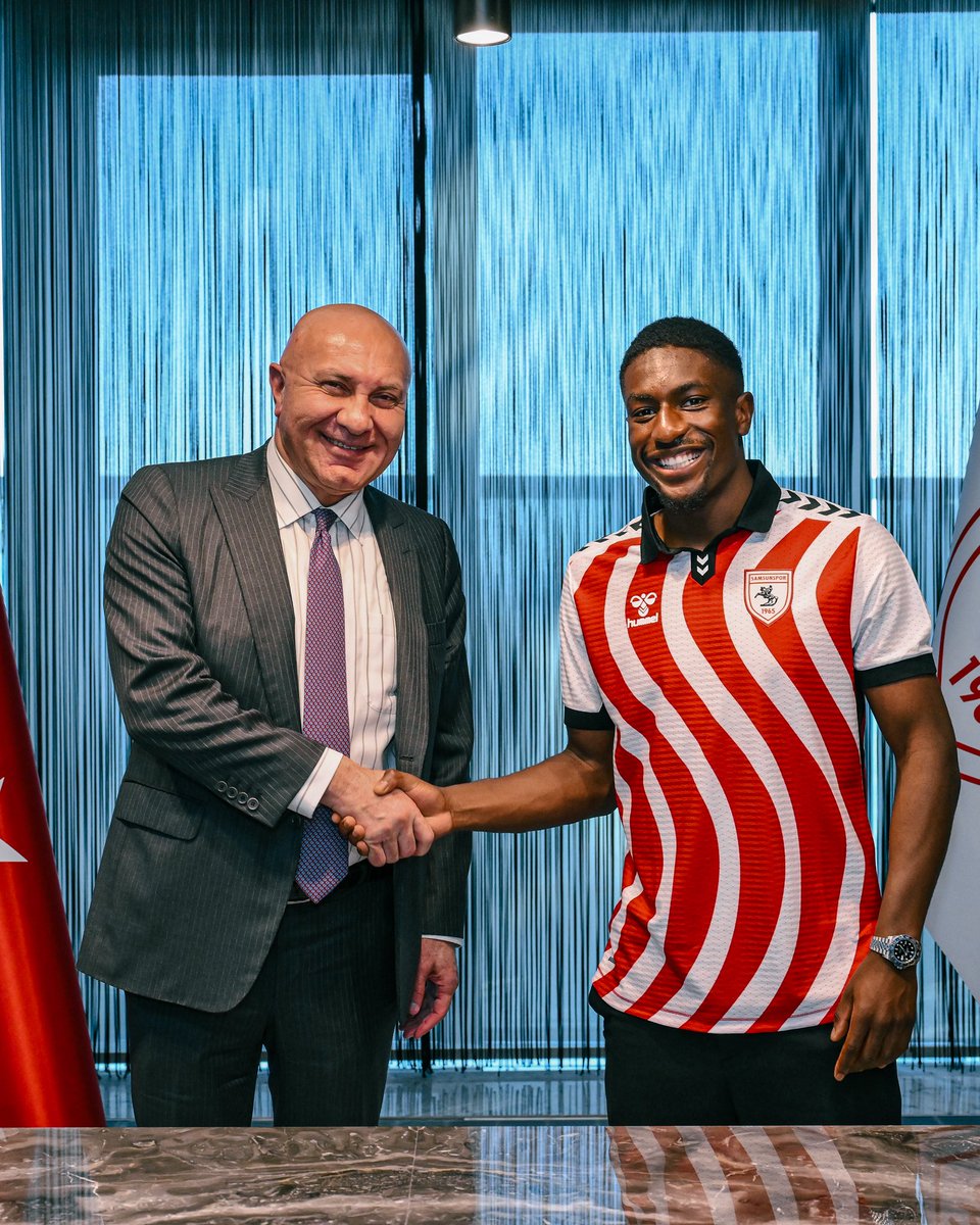JOE MENDES SAMSUNSPOR’DA! 🔴⚪

Kulübümüz, İsveçli oyuncu Joe Mendes ile 5 yıllık sözleşme imzaladı! ✍️

Hoş geldin Joe! Başarılarla dolu bir Samsunspor yolculuğu seni bekliyor.

#Samsunspor #JoeMendes