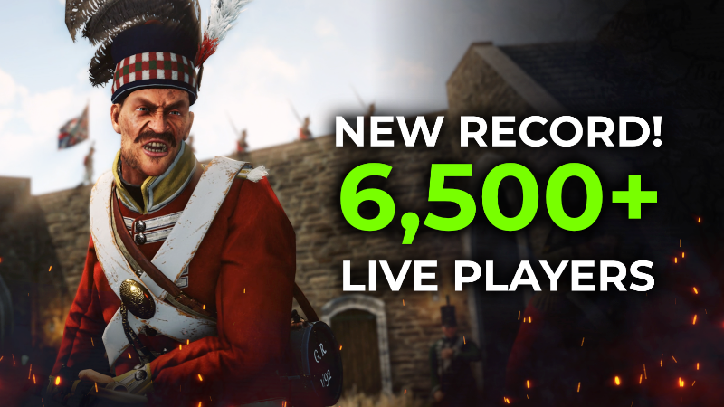 holdfastgame's tweet image. ⚔️Steel has been given! Holdfast has broken it's all time concurrent player count record with a whopping 6,500+ peak on launch day.
The massive response to the games console release has been exceptional and a real joy to see everyone getting stuck in with some Holdfast…