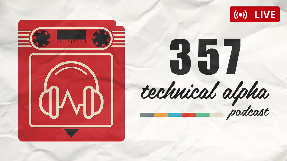 TechAlphaCast's tweet image. #TechnicalAlpha Episode 357 is live on Twitch and YouTube!

Come join the show, and make sure to get your questions in for Tech Support over on Patreon.

See you there!