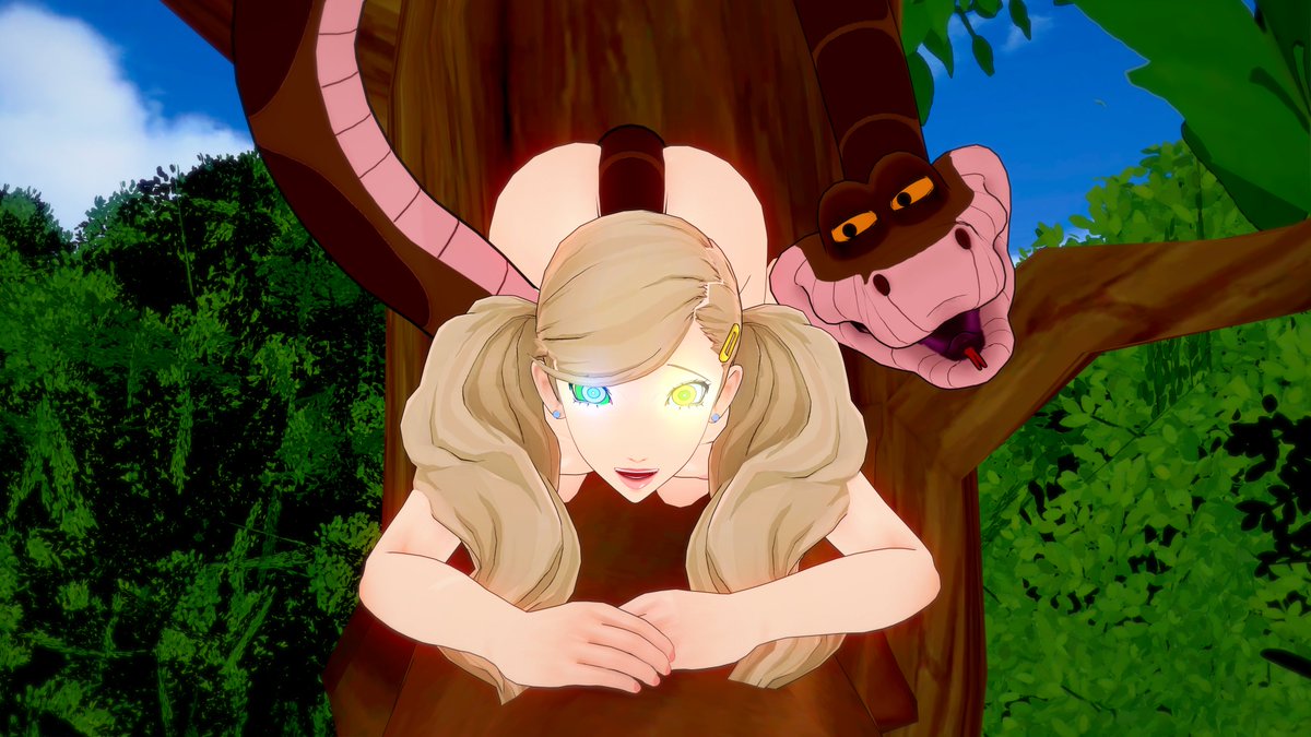 Looks like this snake is ready to enjoy some cake ;) #Kaa #Hypnosis #KoikatsuParty