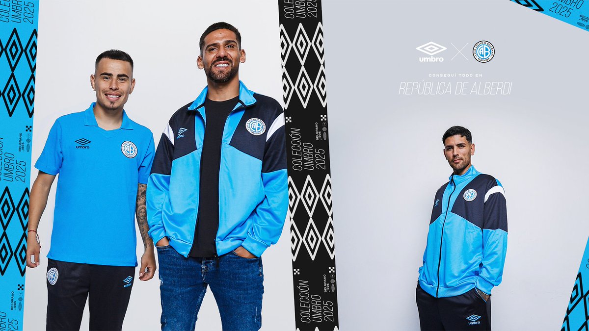 Belgrano (@belgrano) on Twitter photo AAAAAAA ES DEMASIADA FACHA CAB 😍👕🔥
🤩 Conseguí la nueva colección @umbroargentina de #Belgrano en <a href="/RepDeAlberdi/">República De Alberdi</a> y vestite de gala todos los días.
🙌 Comprá ahora en republicadealberdi.com.ar o en la tienda República de Orgaz 550, de lunes a viernes de 9 a 18 y sábados de 9:30 AAAAAAA ES DEMASIADA FACHA CAB 😍👕🔥
🤩 Conseguí la nueva colección @umbroargentina de #Belgrano en <a href="/RepDeAlberdi/">República De Alberdi</a> y vestite de gala todos los días.
🙌 Comprá ahora en republicadealberdi.com.ar o en la tienda República de Orgaz 550, de lunes a viernes de 9 a 18 y sábados de 9:30