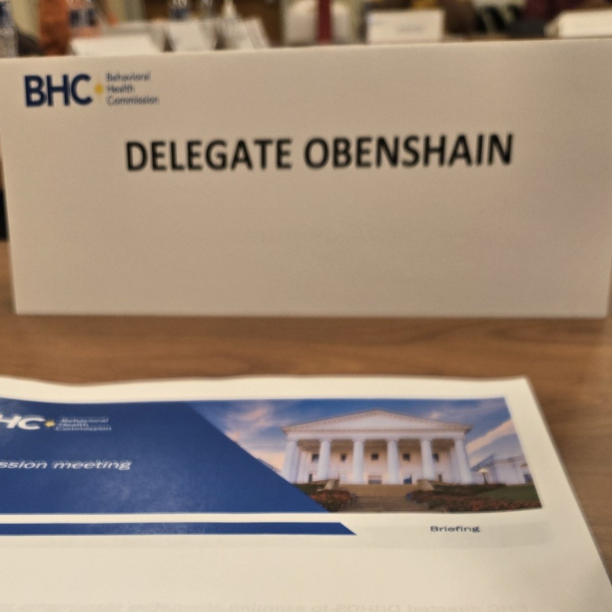 ObenshainChris's tweet image. Good to be with colleagues in the Valley this week for a meeting of the Virginia Behavioral Health Commission.
I enjoyed been a strong advocate for Virginia's mental health system transformation and expanding our Behavioral Health Court dockets to keep those in crisis out of the…