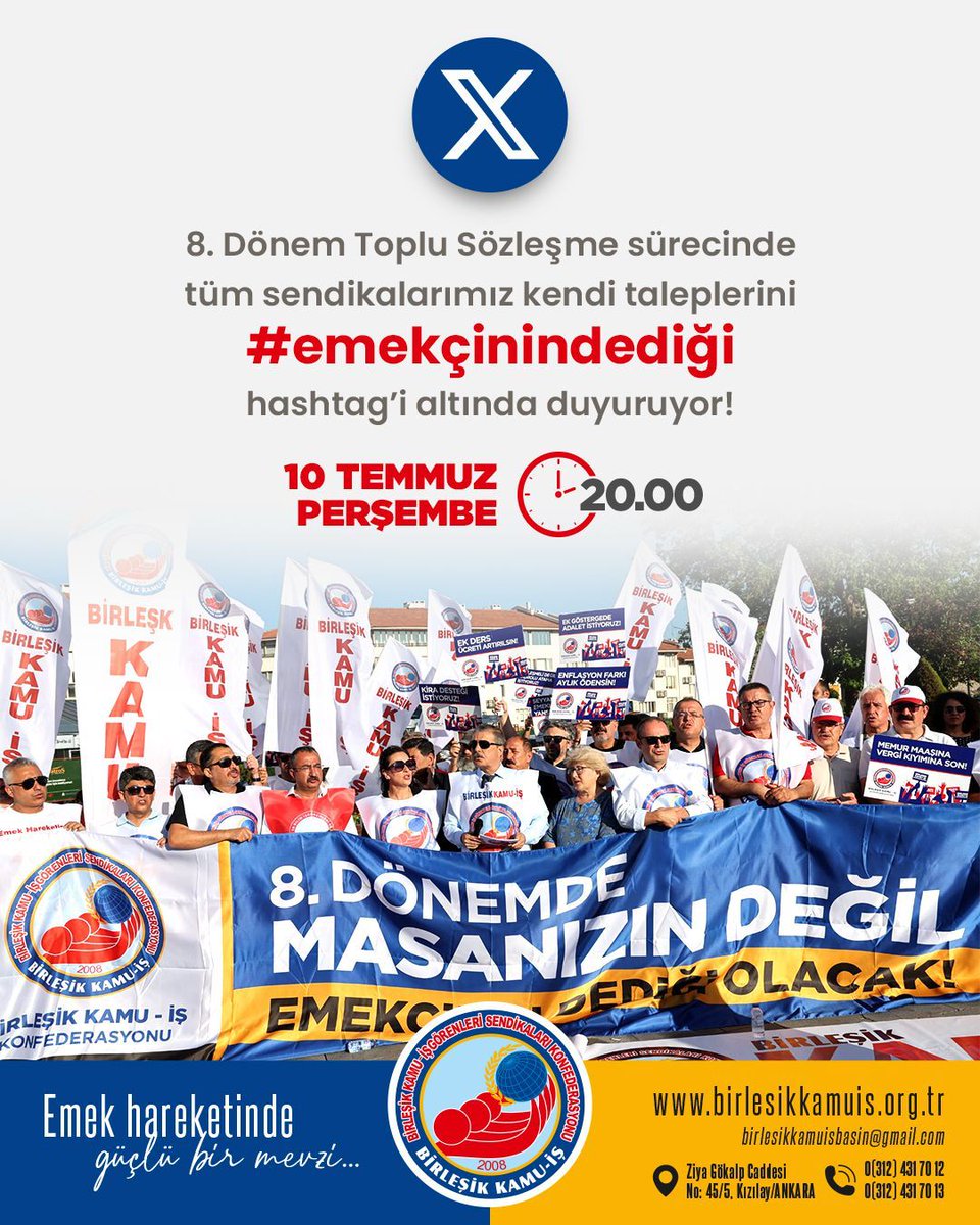 #emekcinindediğiolacak