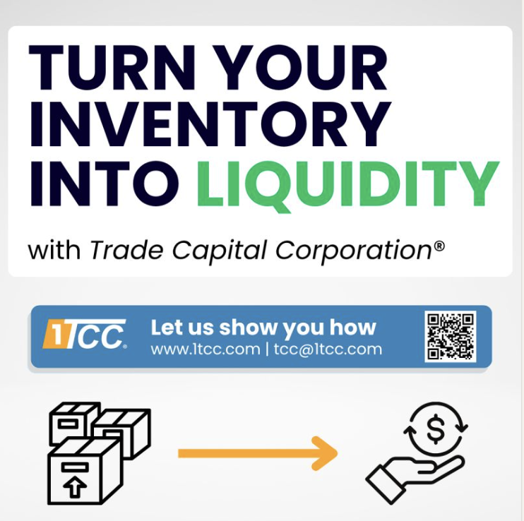 1_TCC_'s tweet photo. Trade Capital Corporation® buys and holds materials and supplies for sale just in time for production. The program equips clients with a scalable offering via the 1TCC® platform, lowering the burden of inventories, increasing liquidity, and operational efficiencies.

#1TCC https://t.co/68MV6r4Qi8