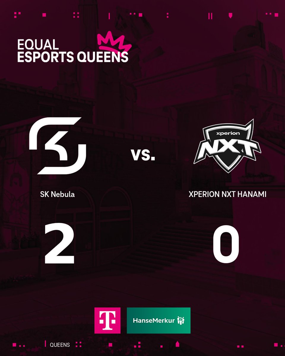 🔥<a href="/SKGaming/">SK Gaming</a> Nebula sichert sich den klaren 2:0 Sieg! Starke Leistung und volle Kontrolle über das Match. GGWP <a href="/XPERION_NXT/">XPERION NXT</a> HANAMI!🔥

#EQUALESPORTS