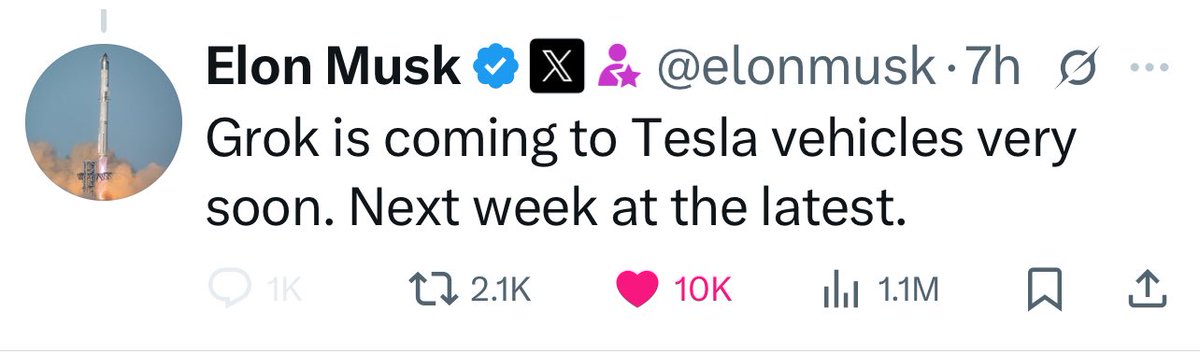 Well it turned out to be true 😊 $TSLA