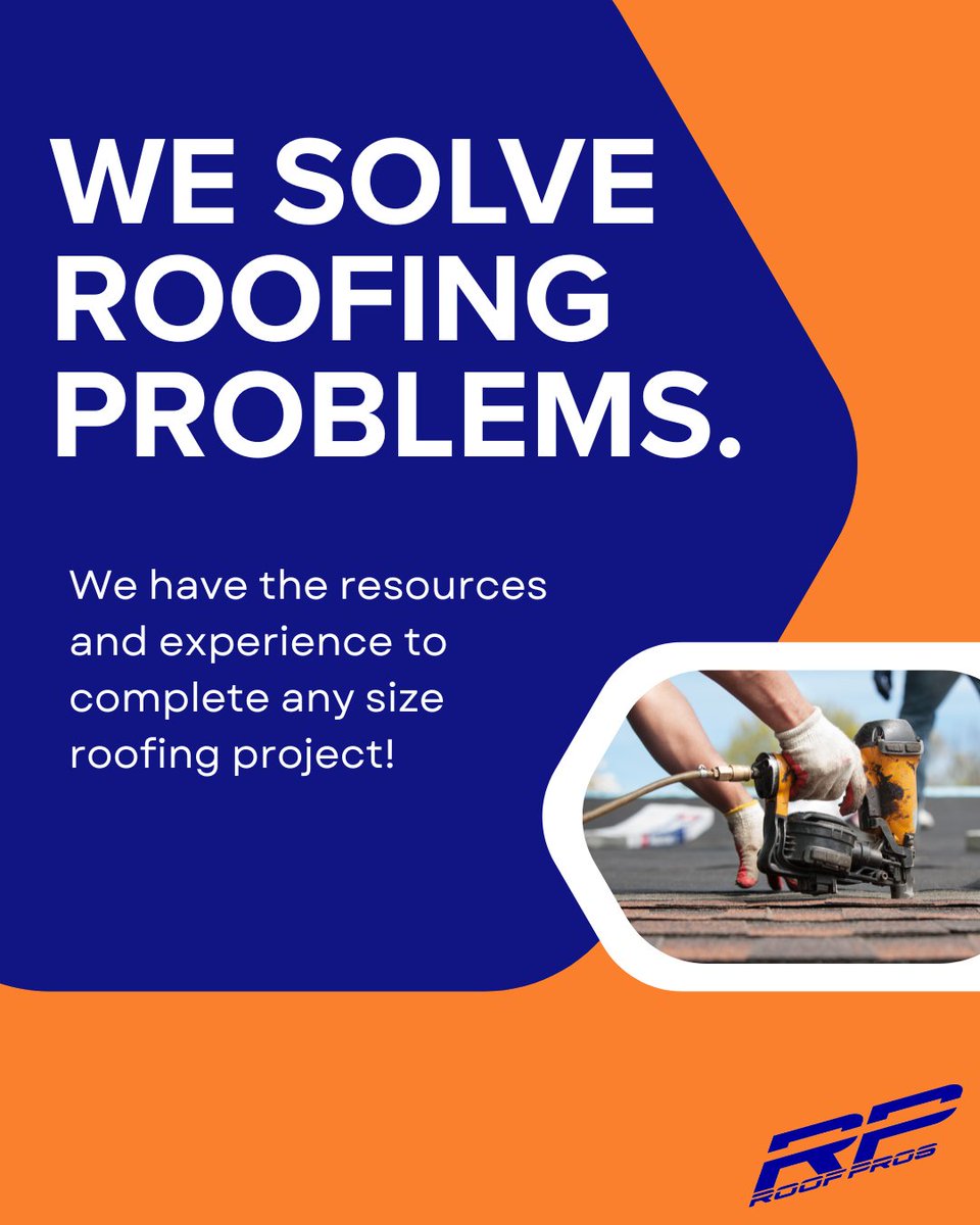No matter the size or scope, we solve roofing problems precisely and confidently. With the resources, experience, and team to get the job done right, Roof Pros is the name you can trust to protect what matters most.

Call us today: 888-844-4245