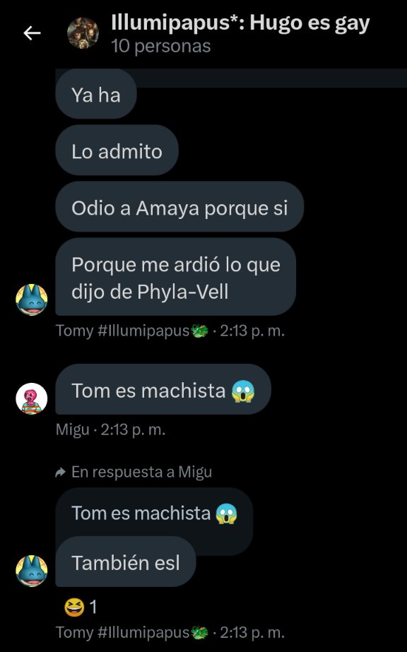 Aparición de <a href="/CcTom272/">Tomy #Illumipapus🐲</a> <a href="/MiguPendejoto/">Migu</a>