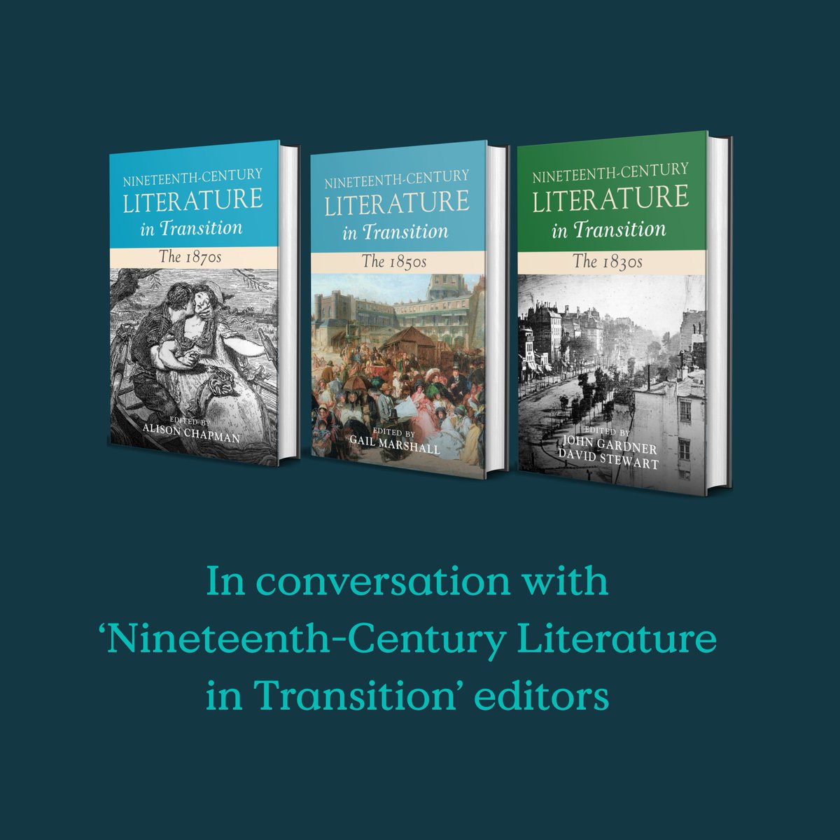 CambridgeUP's tweet image. Join David Stewart, Gail Marshall, John Gardner, and Marion Thain at the @CUPBookshop as they explore literary and cultural shifts in the 1800s, drawing from their work in the Nineteenth-Century Literature in Transition series. 📚
🎟️ Book your tickets 🔗 cup.org/4nAC5pO