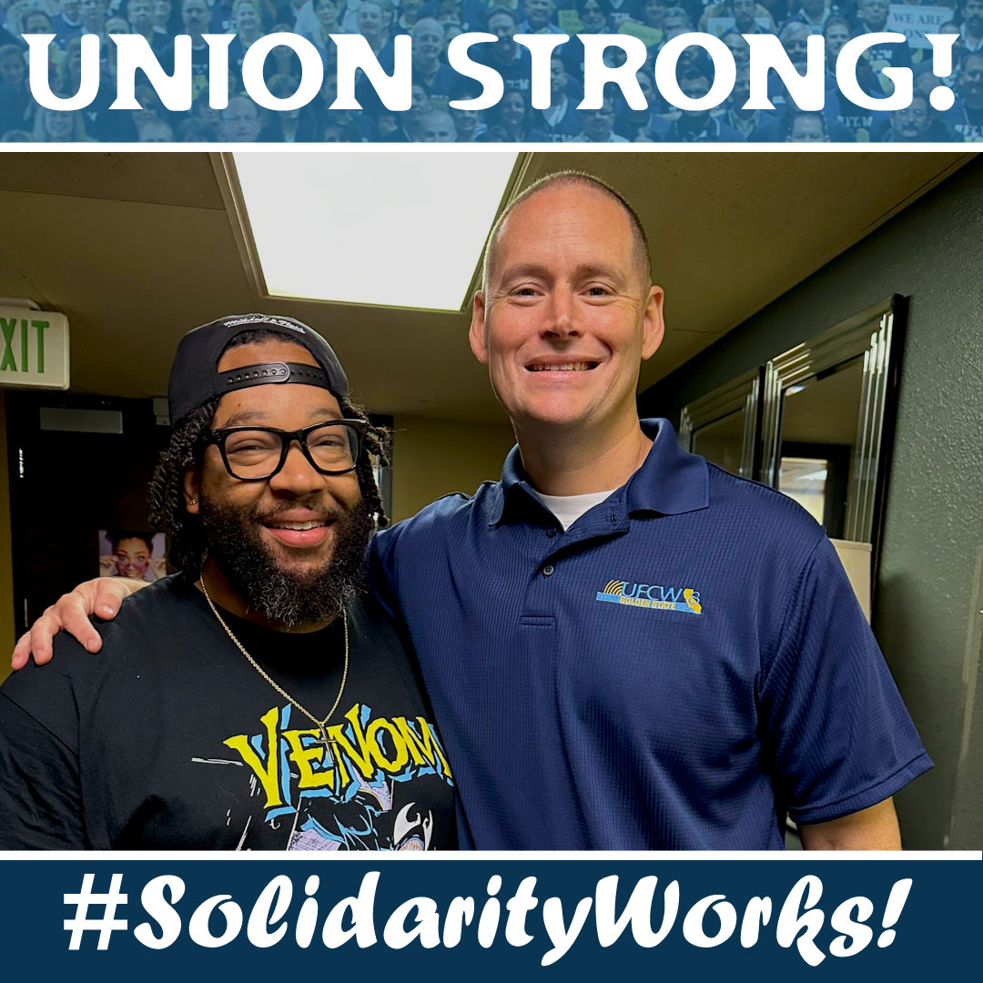 UFCW8's tweet image. We're standing together, moving forward, and we will prove #SolidarityWorks!
#UFCW8 #UnionStrong #CAStrong #fairpay
#UFCW #AFLCIO #UnionYes
ufcw8.org/swv
