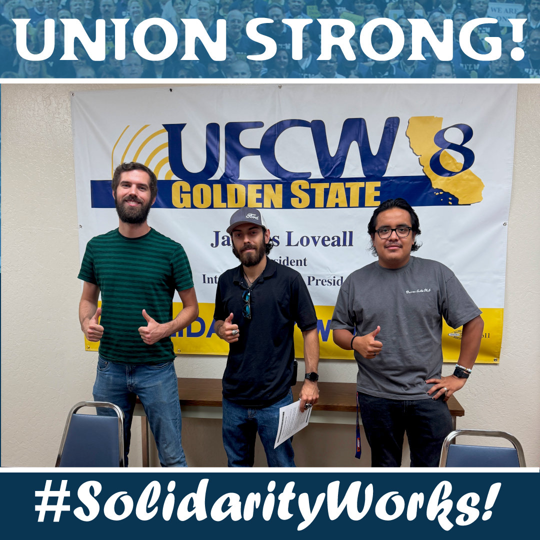 UFCW8's tweet image. We're standing together, moving forward, and we will prove #SolidarityWorks!
#UFCW8 #UnionStrong #CAStrong #fairpay
#UFCW #AFLCIO #UnionYes
ufcw8.org/swv