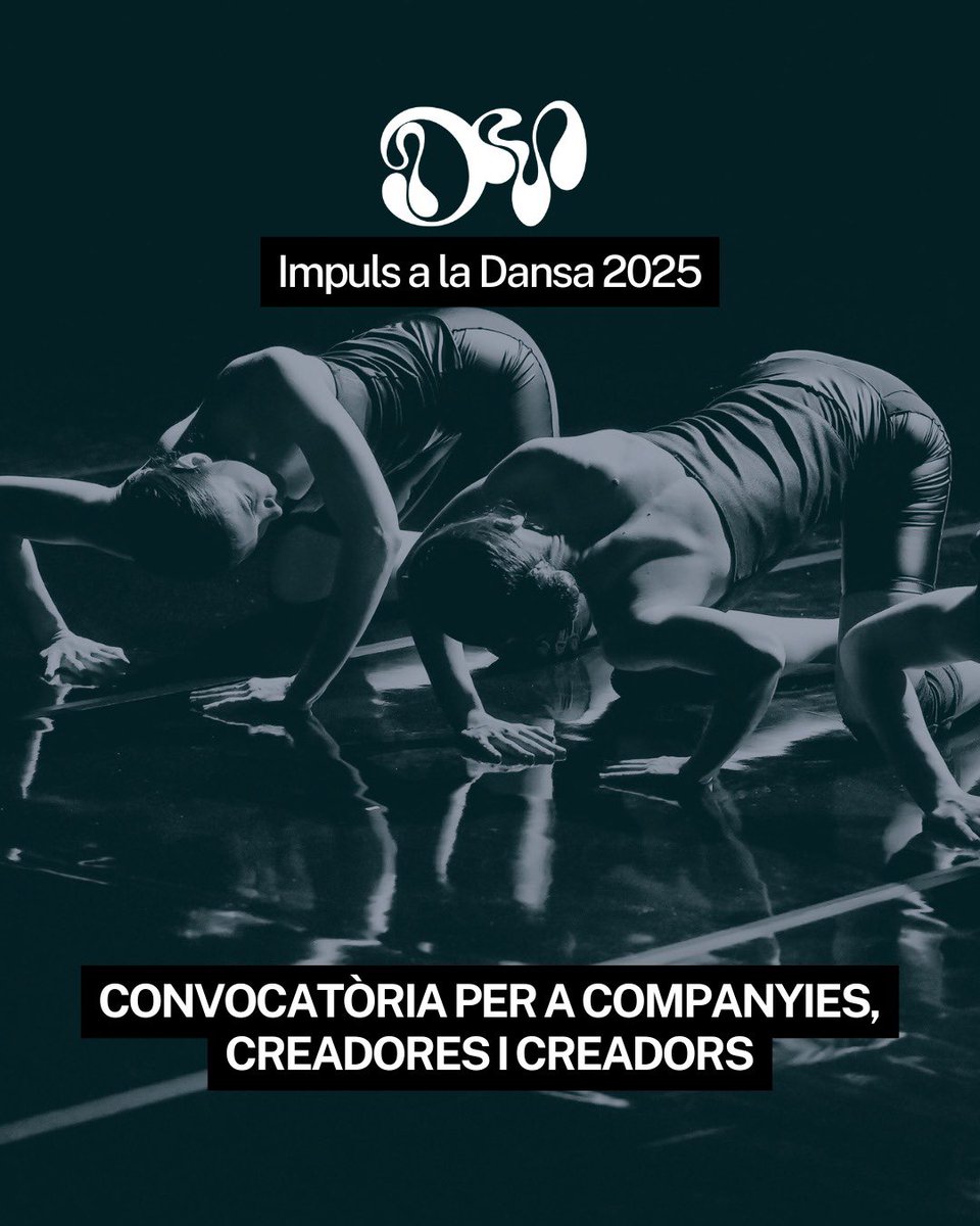 ⚡ CONVOCATÒRIA OBERTA · #ImpulsalaDansa 2025

TERMINI DE PRESENTACIÓ 📅 Del 10 al 25 de juliol de 2025 
Tota la info: ivc.gva.es/val/ivc-val/no…
◖Dansa València s'expandeix◗

#SomniInsinuat 🖤 #SpanishDancePlatform