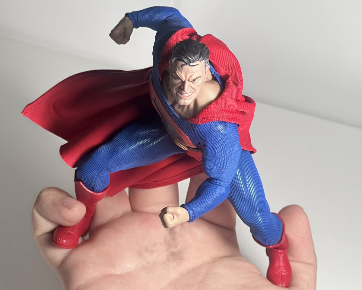lethalcollector's tweet image. Day 5 of Posing Every #Superman Figure I Have: Pop Mart x Gong Studio Kingdom Come Superman