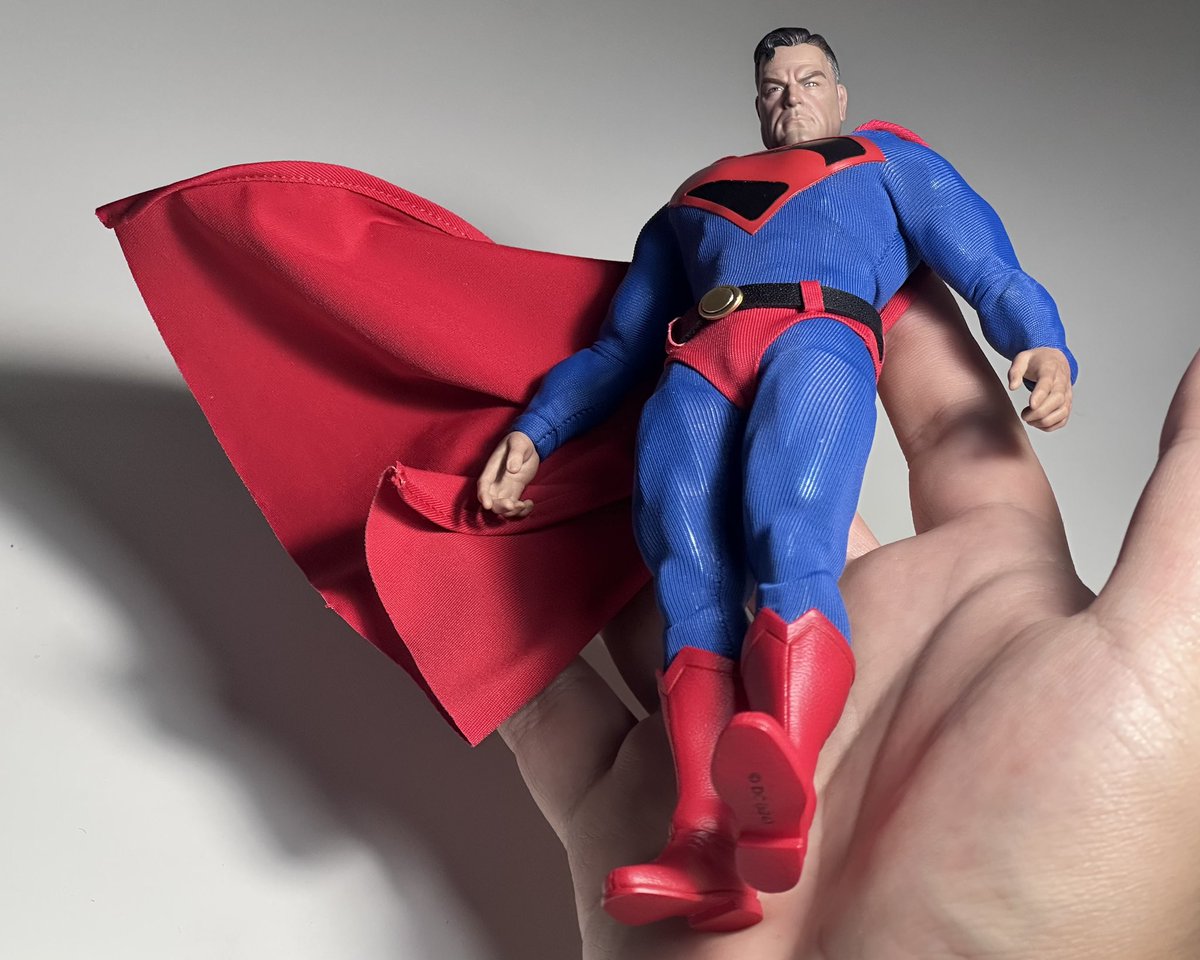 lethalcollector's tweet image. Day 5 of Posing Every #Superman Figure I Have: Pop Mart x Gong Studio Kingdom Come Superman